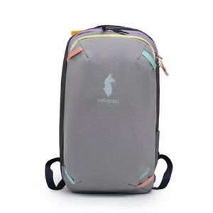 Cotopaxi Gray Backpack with Colorful Trim